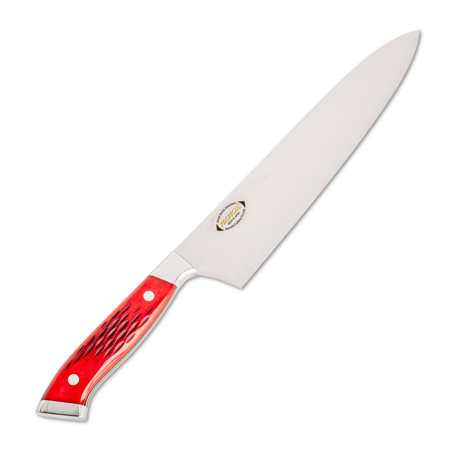 Nenohi Nenox Red Bone Handle Gyuto 9.4" (240mm) (Chef Knife)