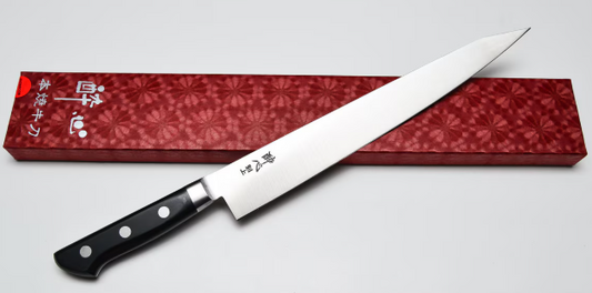 Suisin High Carbon Steel Sujihiki 10.5" (270mm) Slicing Knife