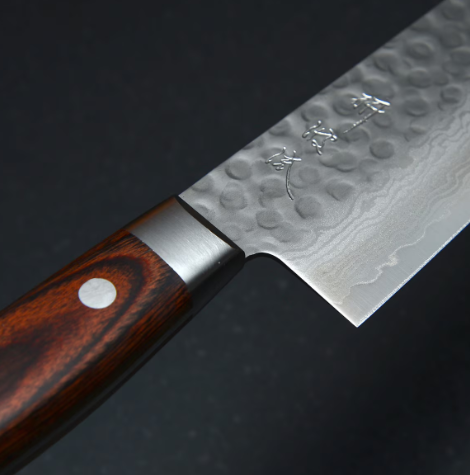 Togiharu Hammered Texture Damascus Gyuto 8.2" （210mm) Chef Knife