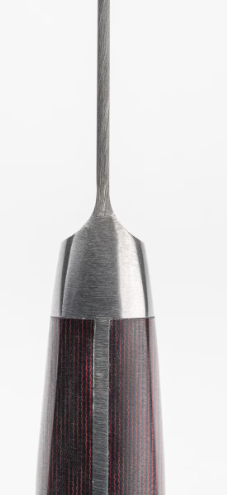 Suisin Premium Inox Maroon Red Handle 9.4" (240mm) Chef Knife