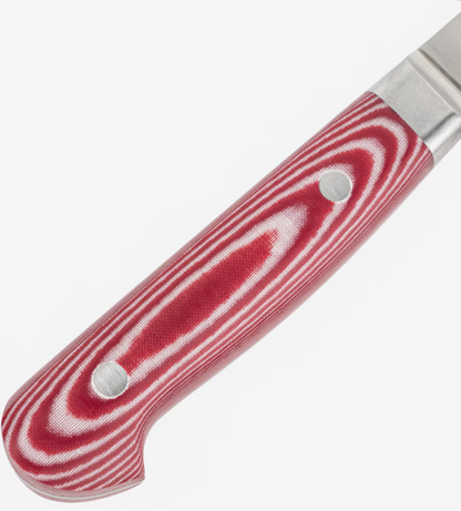Suisin Premium Inox Rose Red Handle Gyuto 8.2" (210mm) Chef Knife
