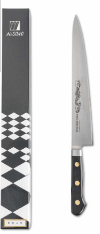 Misono Swedish Carbon Steel Sujihiki 10.5" （270mm) Slicing Knife