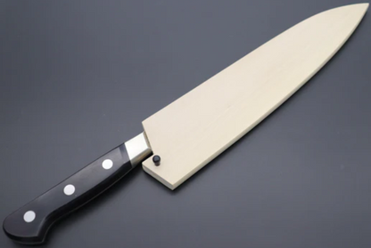 Magnolia Wood Knife Sheath / Saya Cover for Chef Knife (Gyuto) 8.2" (210 mm)